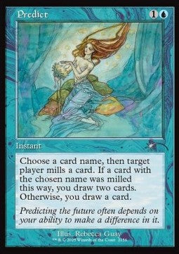 Predict - Secret Lair Deck: Dandân (Uncommon) [SLDDAN-2156]