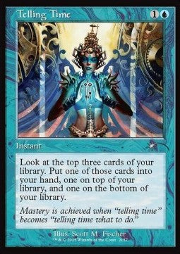 Telling Time - Secret Lair Deck: Dandân (Uncommon) [SLDDAN-2157]