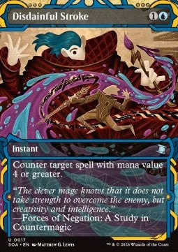 Disdainful Stroke (V.1) - Secrets of Strixhaven: Mystical Archive (Uncommon) [SOA-17]