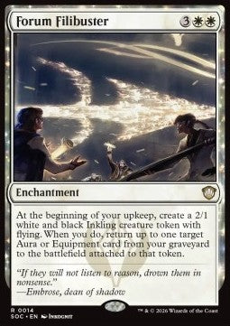 Forum Filibuster - Commander: Secrets of Strixhaven (Rare) [SOC-14]