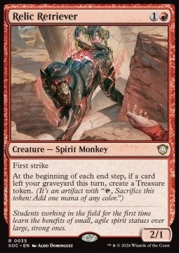 Relic Retriever - Commander: Secrets of Strixhaven (Rare) [SOC-35]