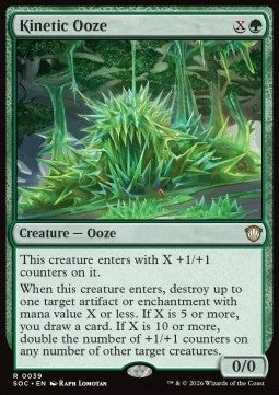 Kinetic Ooze - Commander: Secrets of Strixhaven (Rare) [SOC-39]