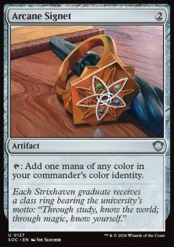 Arcane Signet - Commander: Secrets of Strixhaven (Uncommon) [SOC-127]
