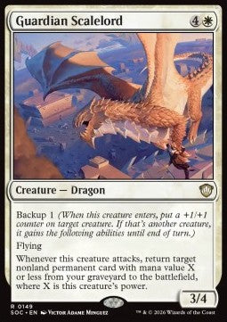 Guardian Scalelord - Commander: Secrets of Strixhaven (Rare) [SOC-149]