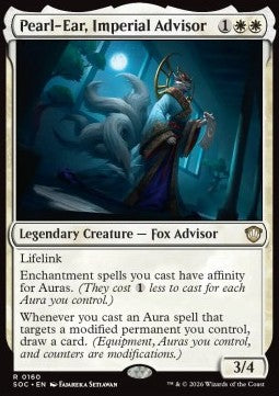 Pearl-Ear, Imperial Advisor - Commander: Secrets of Strixhaven (Rare) [SOC-160]