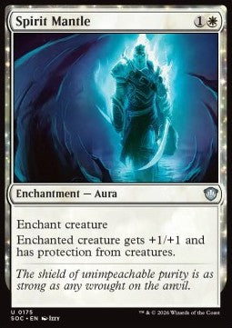 Spirit Mantle - Commander: Secrets of Strixhaven (Uncommon) [SOC-175]