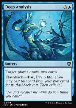 Deep Analysis - Commander: Secrets of Strixhaven (Common) [SOC-194]