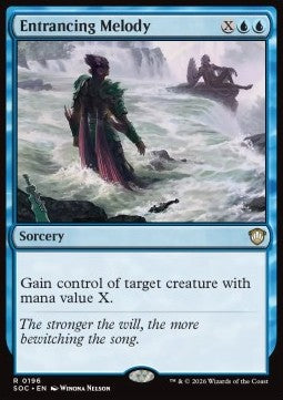 Entrancing Melody - Commander: Secrets of Strixhaven (Rare) [SOC-196]