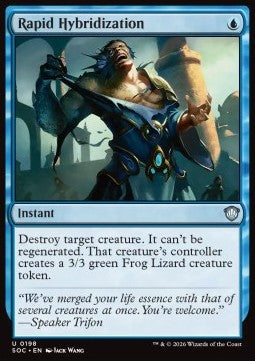 Rapid Hybridization - Commander: Secrets of Strixhaven (Uncommon) [SOC-198]