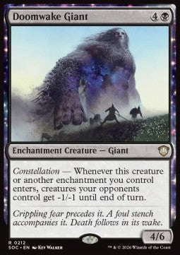 Doomwake Giant - Commander: Secrets of Strixhaven (Rare) [SOC-212]