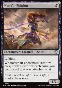 Hateful Eidolon - Commander: Secrets of Strixhaven (Uncommon) [SOC-215]