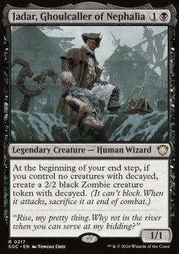 Jadar, Ghoulcaller of Nephalia - Commander: Secrets of Strixhaven (Rare) [SOC-217]