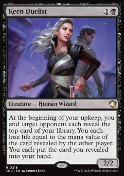 Keen Duelist - Commander: Secrets of Strixhaven (Rare) [SOC-218]