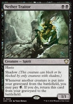 Nether Traitor - Commander: Secrets of Strixhaven (Rare) [SOC-220]