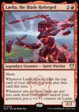 Laelia, the Blade Reforged - Commander: Secrets of Strixhaven (Rare) [SOC-246]