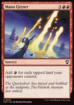 Mana Geyser - Commander: Secrets of Strixhaven (Common) [SOC-247]