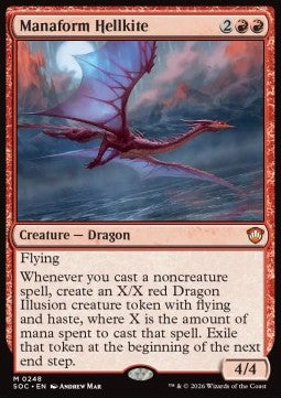 Manaform Hellkite - Commander: Secrets of Strixhaven (Mythic) [SOC-248]