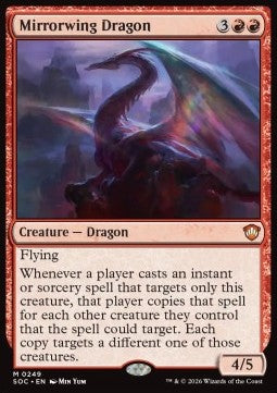 Mirrorwing Dragon - Commander: Secrets of Strixhaven (Mythic) [SOC-249]