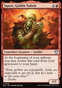 Squee, Goblin Nabob - Commander: Secrets of Strixhaven (Uncommon) [SOC-254]