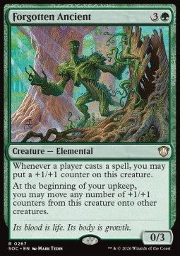 Forgotten Ancient - Commander: Secrets of Strixhaven (Rare) [SOC-267]