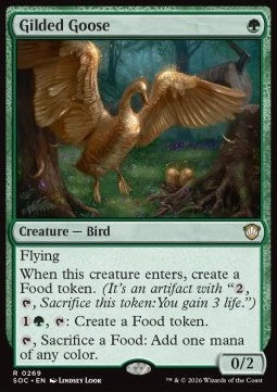 Gilded Goose - Commander: Secrets of Strixhaven (Rare) [SOC-269]