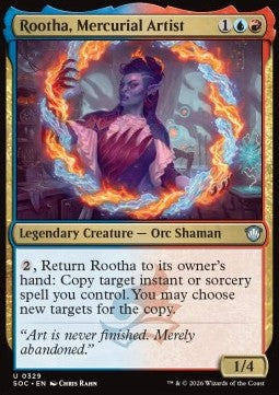 Rootha, Mercurial Artist - Commander: Secrets of Strixhaven (Uncommon) [SOC-329]