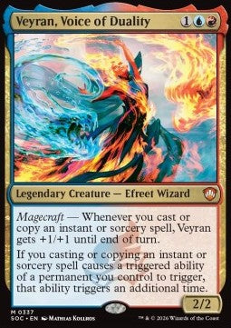 Veyran, Voice of Duality - Commander: Secrets of Strixhaven (Mythic) [SOC-337]