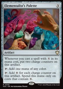 Elementalist's Palette - Commander: Secrets of Strixhaven (Rare) [SOC-346]