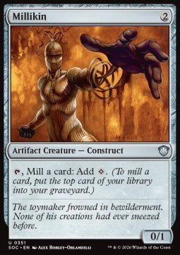 Millikin - Commander: Secrets of Strixhaven (Uncommon) [SOC-351]