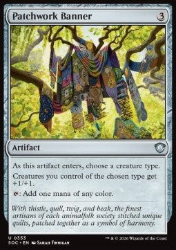 Patchwork Banner - Commander: Secrets of Strixhaven (Uncommon) [SOC-353]