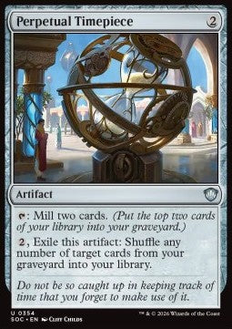 Perpetual Timepiece - Commander: Secrets of Strixhaven (Uncommon) [SOC-354]