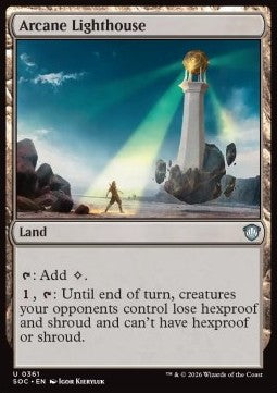 Arcane Lighthouse - Commander: Secrets of Strixhaven (Uncommon) [SOC-361]