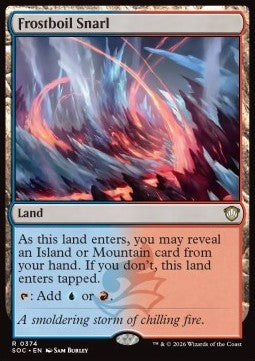 Frostboil Snarl - Commander: Secrets of Strixhaven (Rare) [SOC-374]