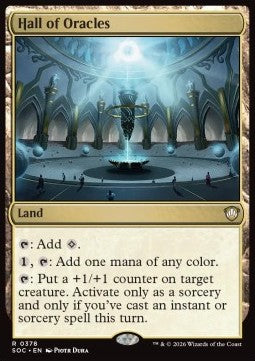 Hall of Oracles - Commander: Secrets of Strixhaven (Rare) [SOC-378]