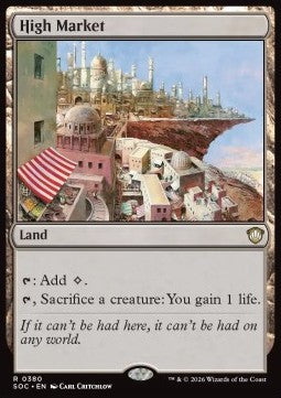 High Market - Commander: Secrets of Strixhaven (Rare) [SOC-380]