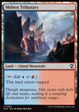 Molten Tributary - Commander: Secrets of Strixhaven (Common) [SOC-387]