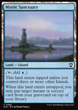 Mystic Sanctuary - Commander: Secrets of Strixhaven (Common) [SOC-388]