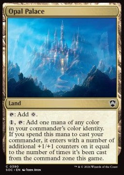 Opal Palace - Commander: Secrets of Strixhaven (Common) [SOC-390]