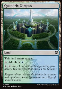 Quandrix Campus - Commander: Secrets of Strixhaven (Common) [SOC-395]