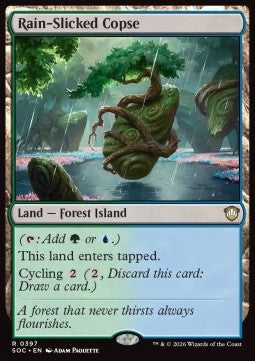 Rain-Slicked Copse - Commander: Secrets of Strixhaven (Rare) [SOC-397]