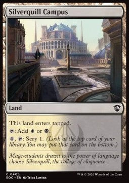Silverquill Campus - Commander: Secrets of Strixhaven (Common) [SOC-405]
