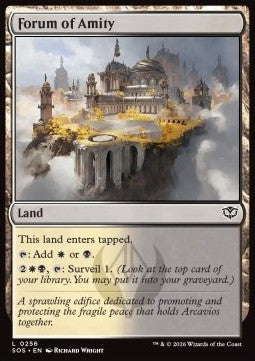 Forum of Amity - Secrets of Strixhaven (Common) [SOS-256]
