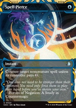 Spell Pierce (V.1) - Secrets of Strixhaven: Mystical Archive (Uncommon) [SOA-23]