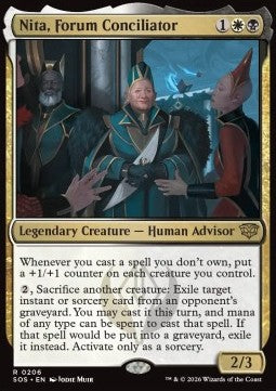 Nita, Forum Conciliator - Secrets of Strixhaven (Rare) [SOS-206]