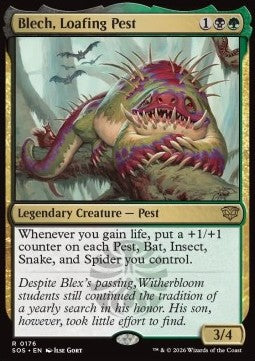 Blech, Loafing Pest - Secrets of Strixhaven (Rare) [SOS-176]