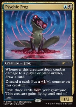 Psychic Frog - Store Championship Promos (Rare) [SCH-49]