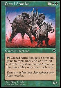 Crazed Armodon - Tempest (Rare)