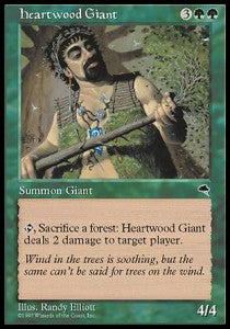 Heartwood Giant - Tempest (Rare)