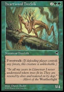 Heartwood Treefolk - Tempest (Uncommon)