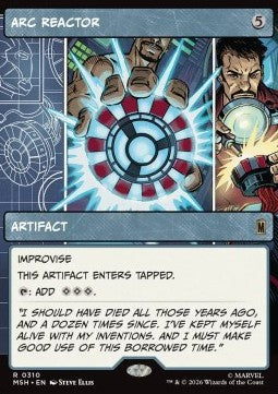 Arc Reactor - Marvel Super Heroes: Extras (Rare) [XMSH-310]